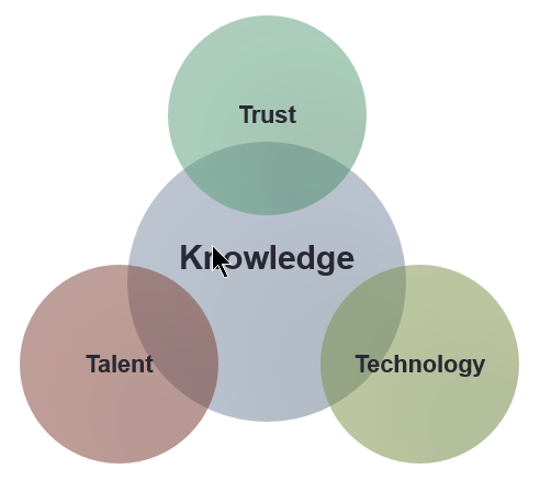 T3K Core Values - Trust, Technology, Talent, Knowledge